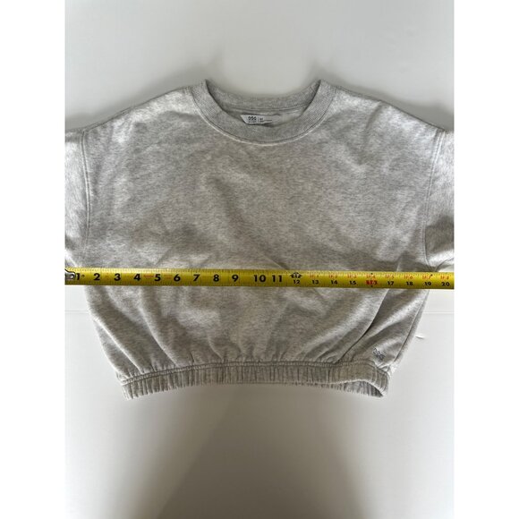 DSG Twitch + Allison Gray Cropped Short Sleeve Sweatshirt M - Picture 5 of 8
